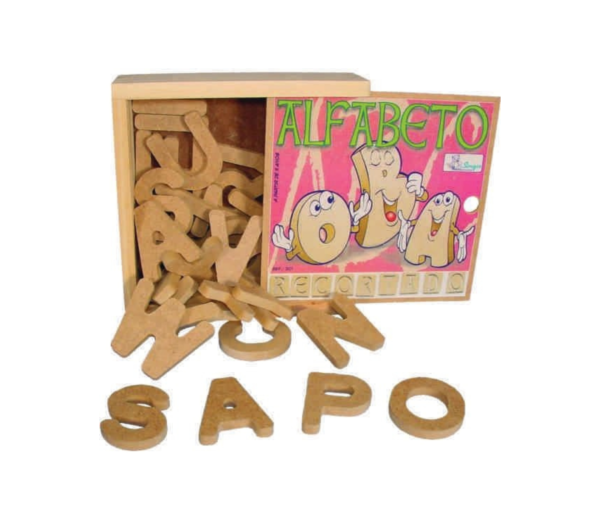 Alfabeto Recortado Pequeno ( em MDF)