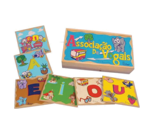 Associação de Vogais ( em MDF)