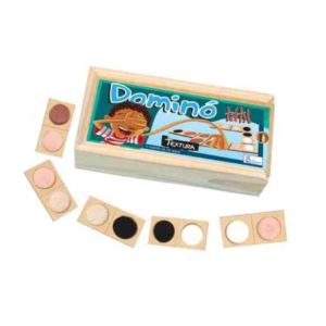 Dominó Tátil Textura ( em MDF)