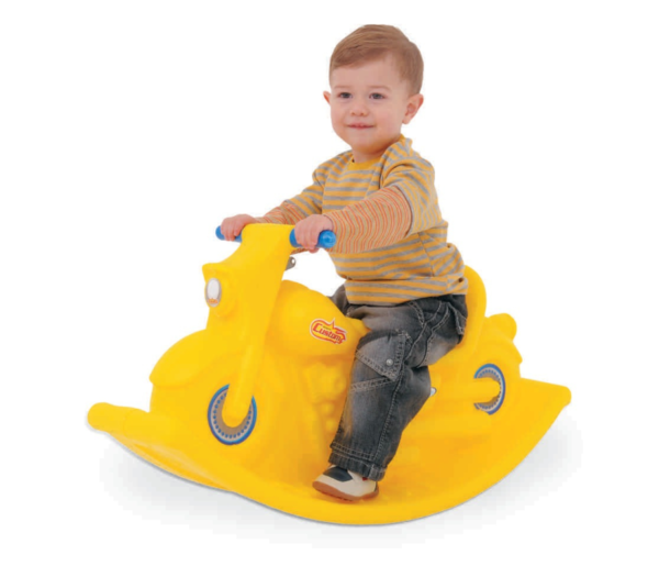 Moto Balanço( Amarelo ou Azul Marinho)