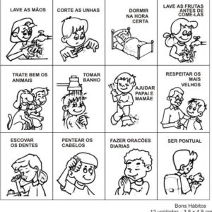 Carimbo Bons Hábitos