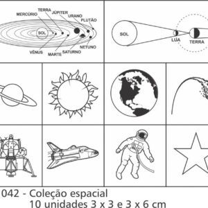 Carimbo Coleção Espacial