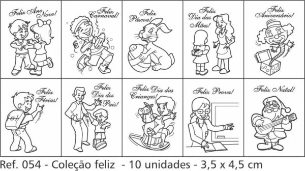 Carimbo Coleção Feliz - Image 2