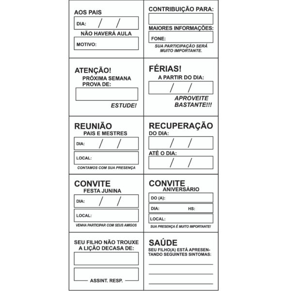 Carimbo Comunicados