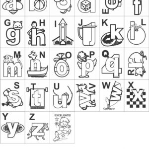 Carimbo Educativos ABC Ilustrados