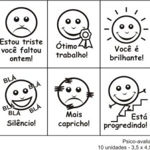 Carimbo Psico Avaliação Expressões Faciais