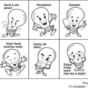 Carimbo Psico Avaliação Lâmpada