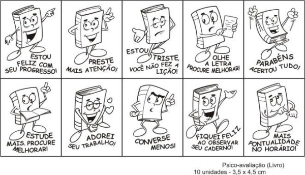 Carimbo Psico Avaliação Livro