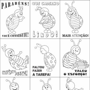 Carimbo Psico avaliação Joaninha