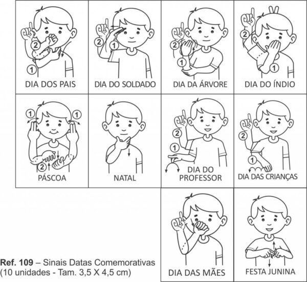 Carimbo Sinais Datas Comemorativas
