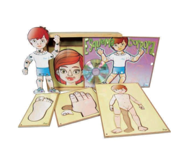 Conjunto Esquema corporal com CD