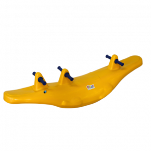 Gangorra Crocodilo Amarelo
