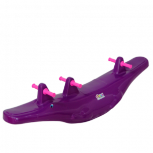 Gangorra Crocodilo Roxo
