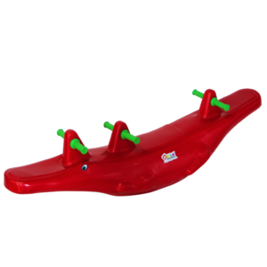 Gangorra Crocodilo Vermelho