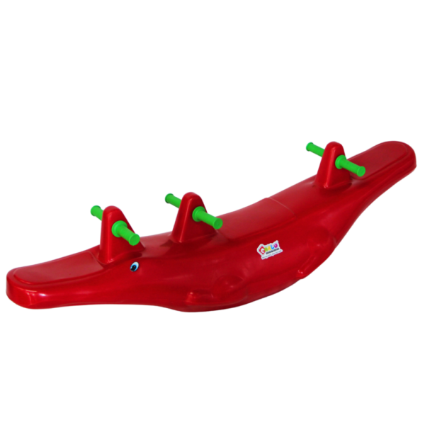 Gangorra Crocodilo Vermelho