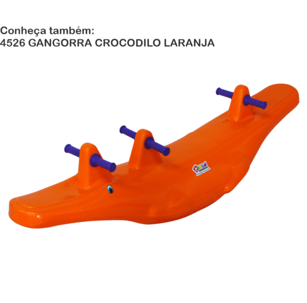 Gangorra Crocodilo Vermelho - Image 3