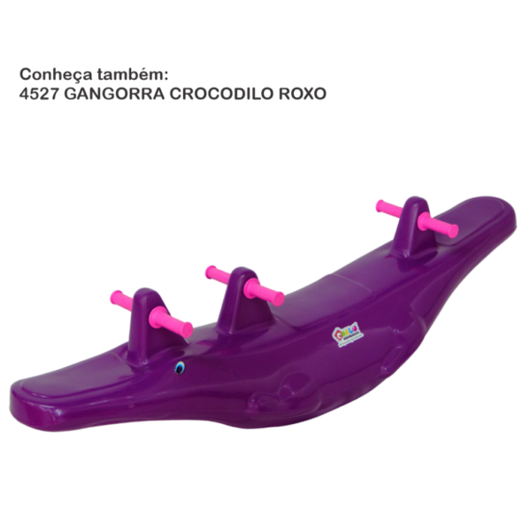 Gangorra Crocodilo Vermelho - Image 5
