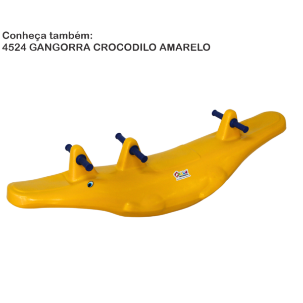 Gangorra Crocodilo Vermelho - Image 7